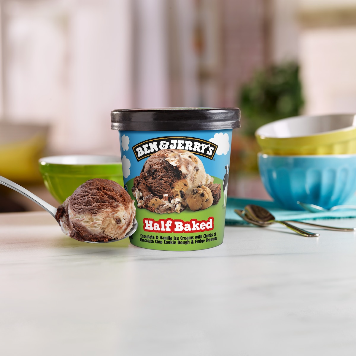 Half Baked Ice Cream - Pint 3 / 4