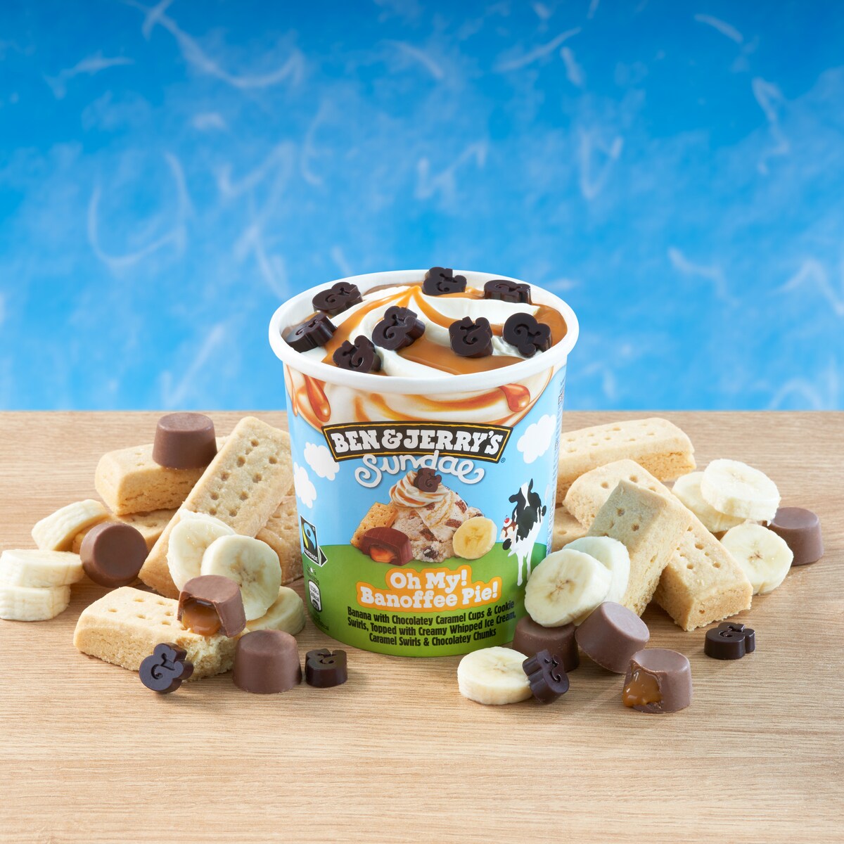 Oh My! Banoffee Pie! Sundae - Pint 3 / 4